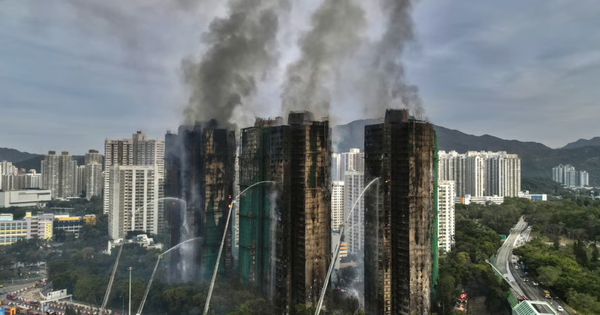 Số người thiệt mạng trong vụ cháy 8 toà chung cư tăng lên 128, hơn 200 trường hợp vẫn chưa rõ tung tích, 80 thi thể không thể nhận dạng