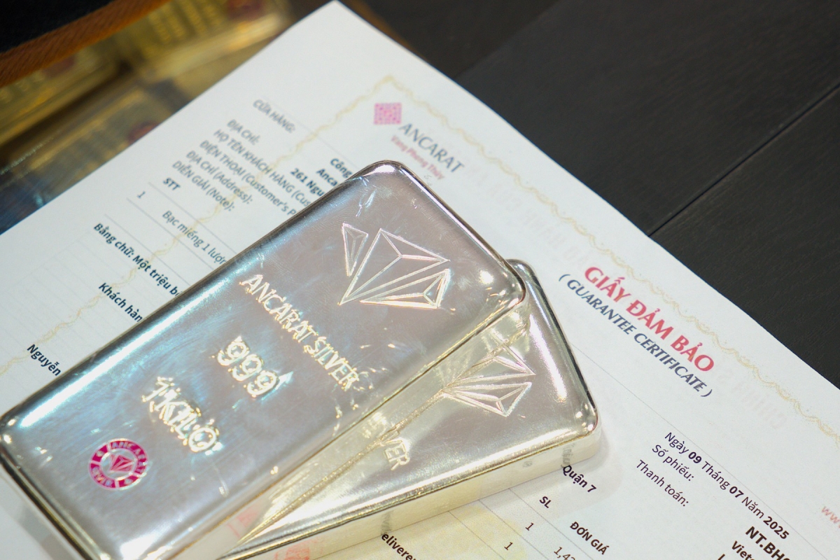 Giá bạc quay trở lại mốc 2 triệu đồng/lượng - Ảnh 1