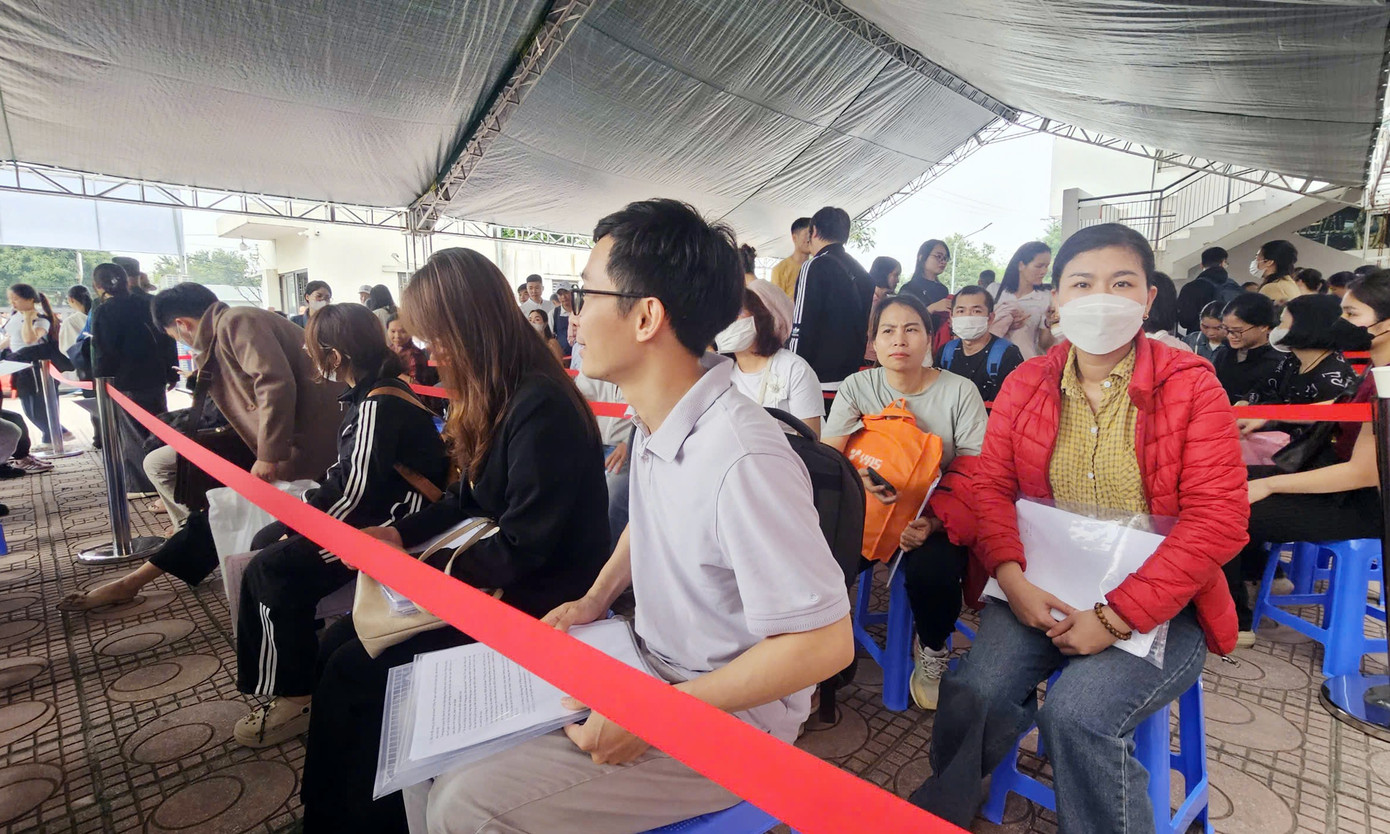 Cận cảnh quy trình bấm số, nhận hồ sơ nhà ở xã hội từ 900 triệu đồng/căn - Ảnh 5