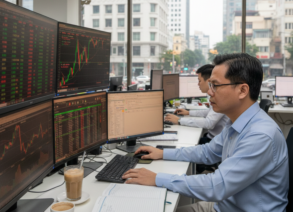 Chứng khoán 24-11: VN-Index tăng mạnh nhưng sắc đỏ vẫn áp đảo thị trường - Ảnh 1