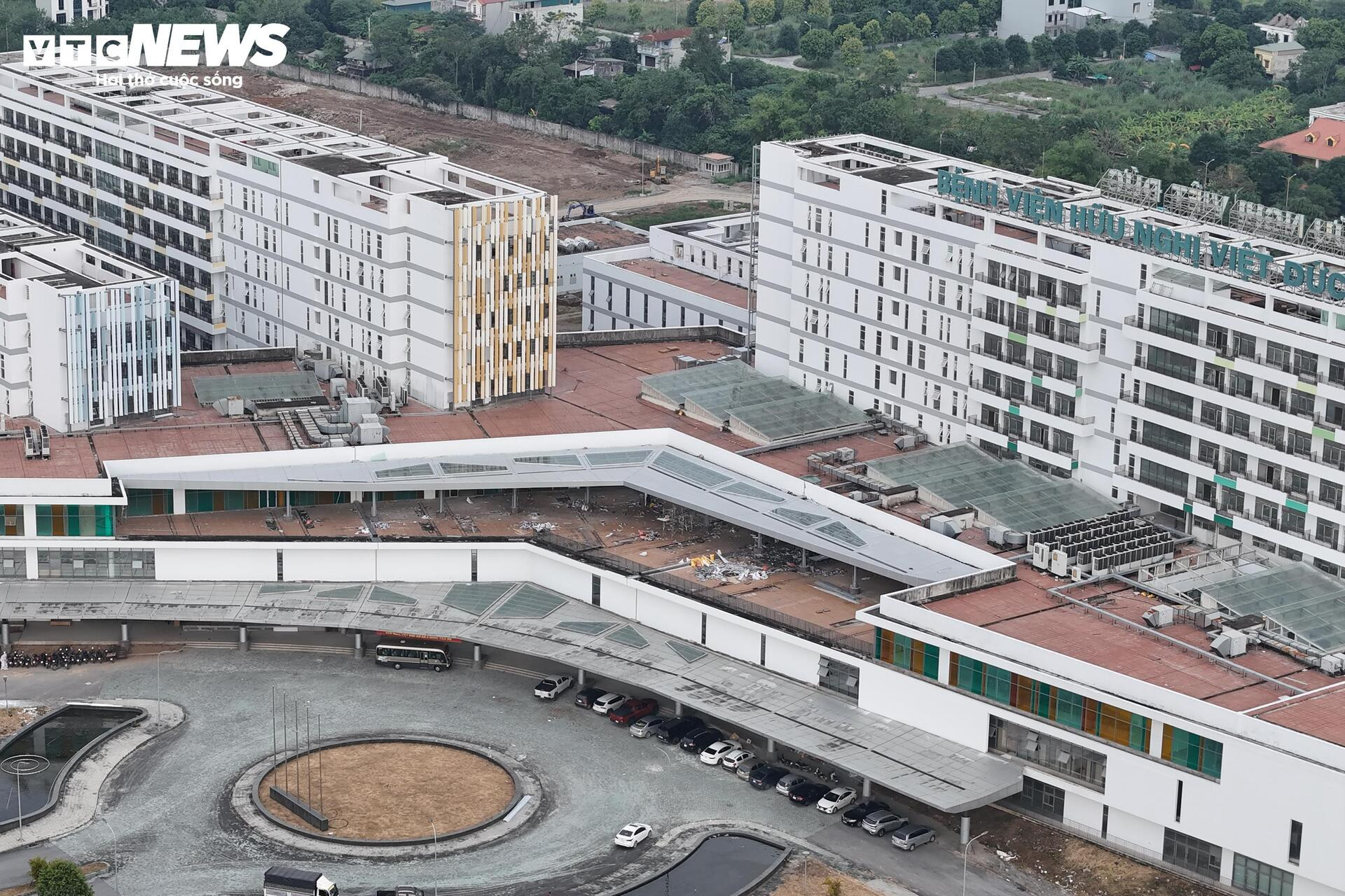 Diện mạo Bệnh viện Bạch Mai, Việt Đức cơ sở 2 trước ngày vận hành - Ảnh 9