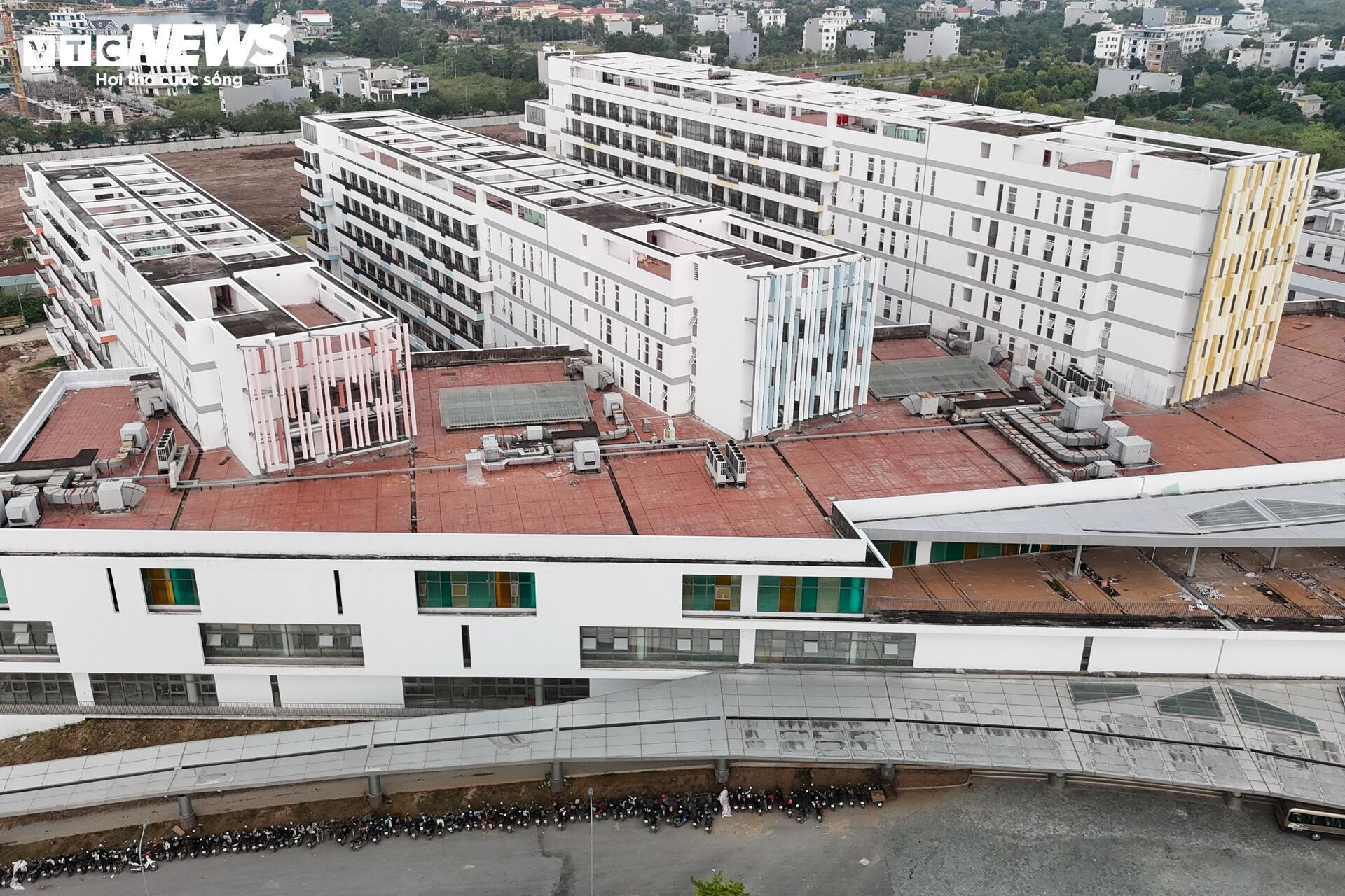 Diện mạo Bệnh viện Bạch Mai, Việt Đức cơ sở 2 trước ngày vận hành - Ảnh 11