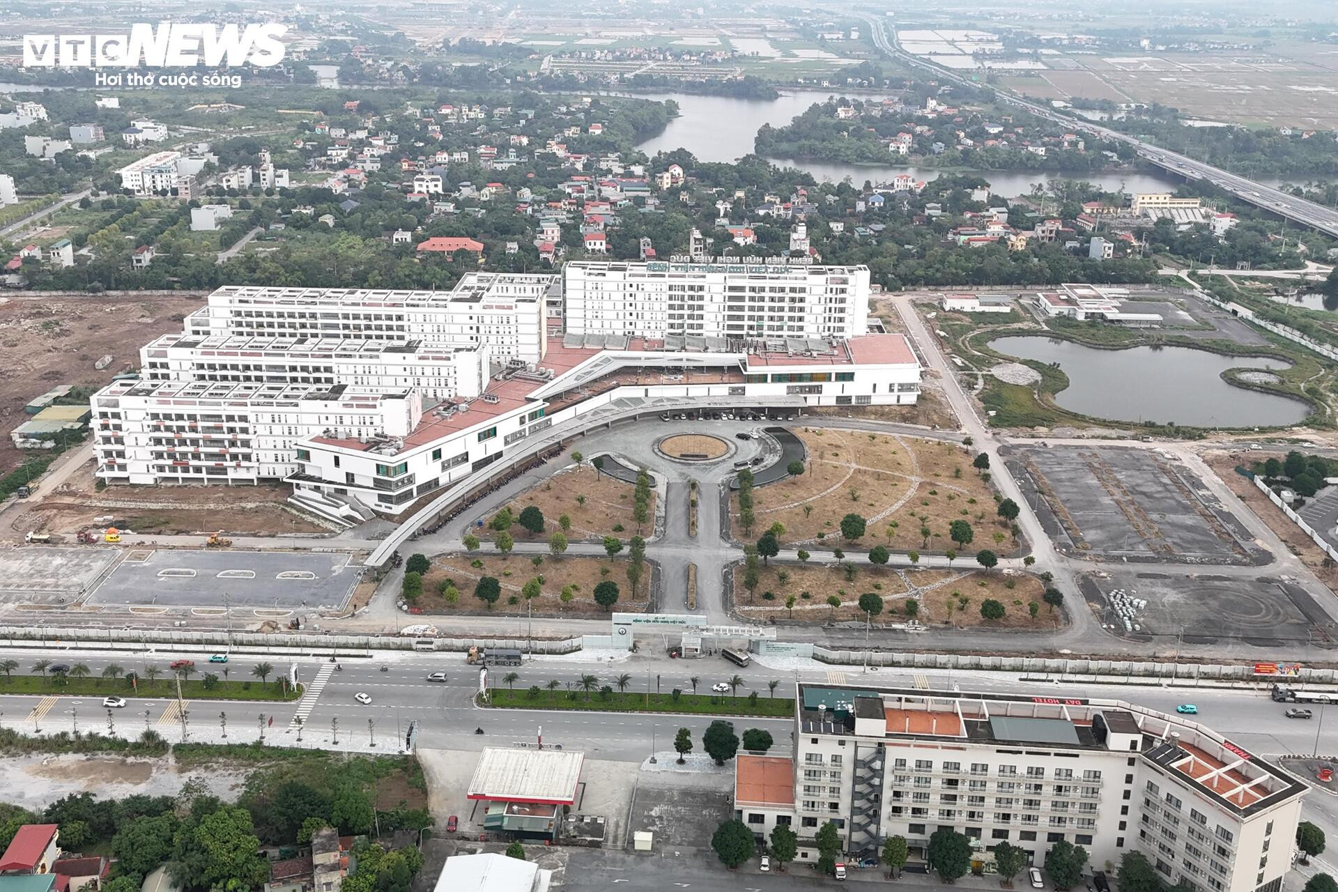 Diện mạo Bệnh viện Bạch Mai, Việt Đức cơ sở 2 trước ngày vận hành - Ảnh 1