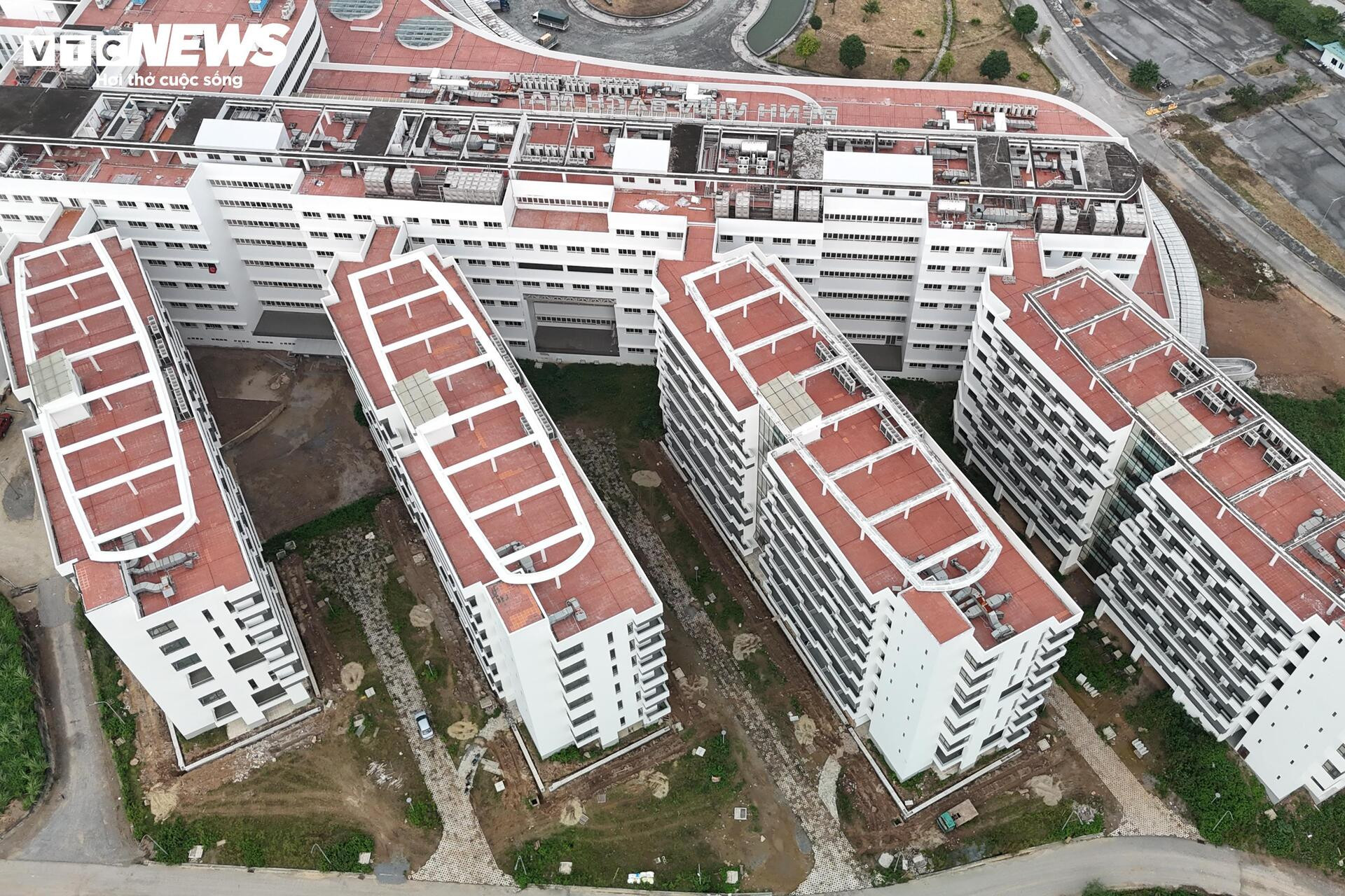 Diện mạo Bệnh viện Bạch Mai, Việt Đức cơ sở 2 trước ngày vận hành - Ảnh 3