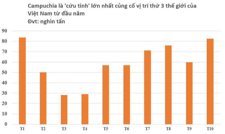 Cứu tinh từ Campuchia đổ bộ giúp Việt Nam cạnh tranh với Thái Lan ngôi vương của thế giới: Thuế nhập khẩu ưu đãi 0%, thế giới đang ngày càng khan hiếm - Ảnh 2