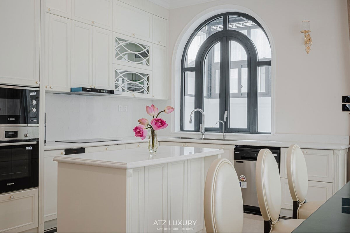 Nét đẹp tân cổ điển trong biệt thự, nhà phố - Ảnh 5