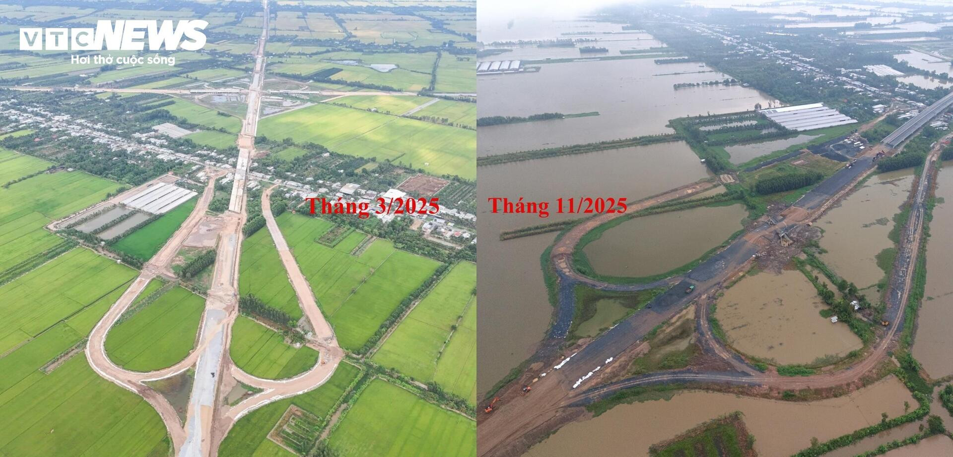 Cận cảnh cao tốc Cần Thơ - Cà Mau trước ngày thông xe - Ảnh 7