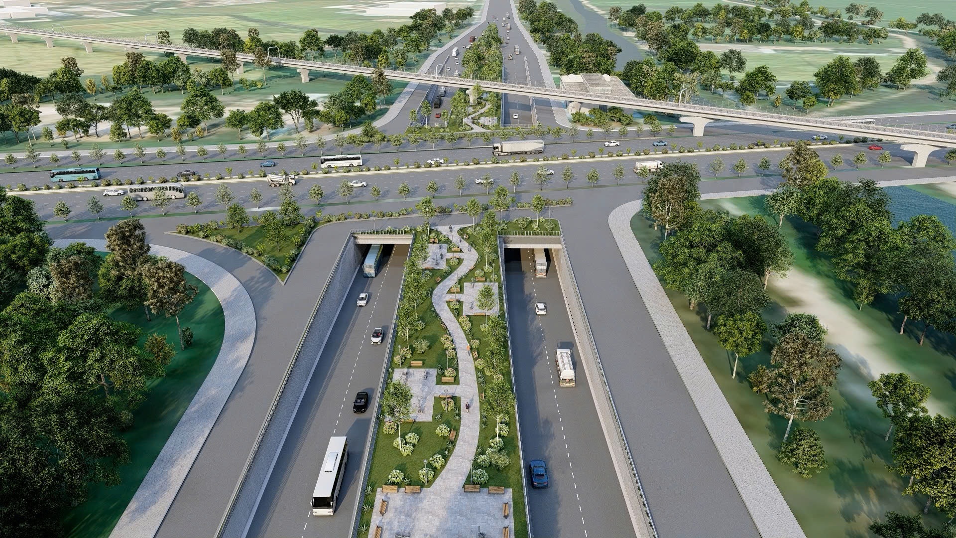 Tuyến đường huyết mạch 19.600 tỷ đồng chạy thẳng từ Việt Nam sang Campuchia chốt dấu mốc mới - Ảnh 3