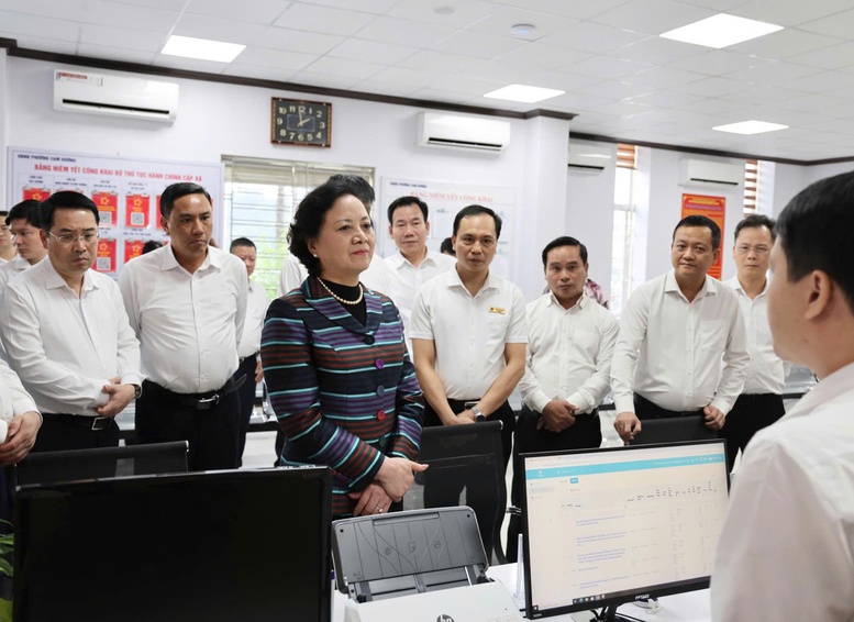 Phó Thủ tướng Phạm Thị Thanh Trà gợi mở 7 nhóm nhiệm vụ trọng tâm cho Lào Cai - Ảnh 1