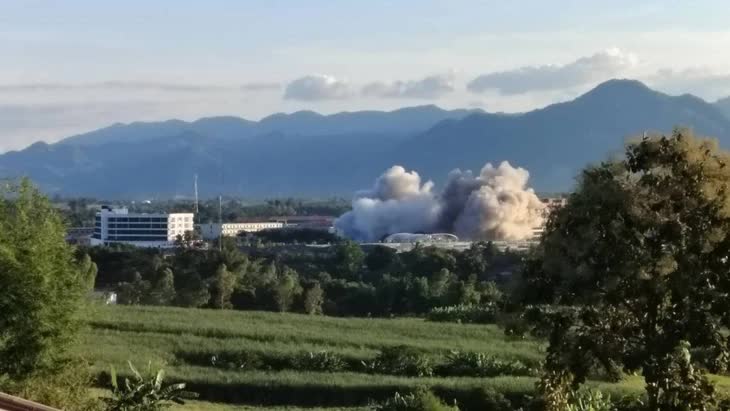 Thái Lan bắt giữ gần 1.600 người trốn khỏi trung tâm lừa đảo ở Myanmar - Ảnh 1