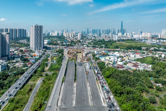 Vẽ lại bản đồ giao thông khu Đông: Tuyến đường dài 660m xuyên qua đô thị quốc tế “tỷ đô” chuẩn bị thông xe, giảm ùn tắc cho nút giao lớn nhất TP HCM - Ảnh 6