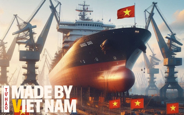 Việt Nam lập 2 "cú hit": Hạ thủy siêu tàu độc bản 10.000m2, chốt hạ chiến thắng lớn trên bảng xếp hạng châu Á - Ảnh 1