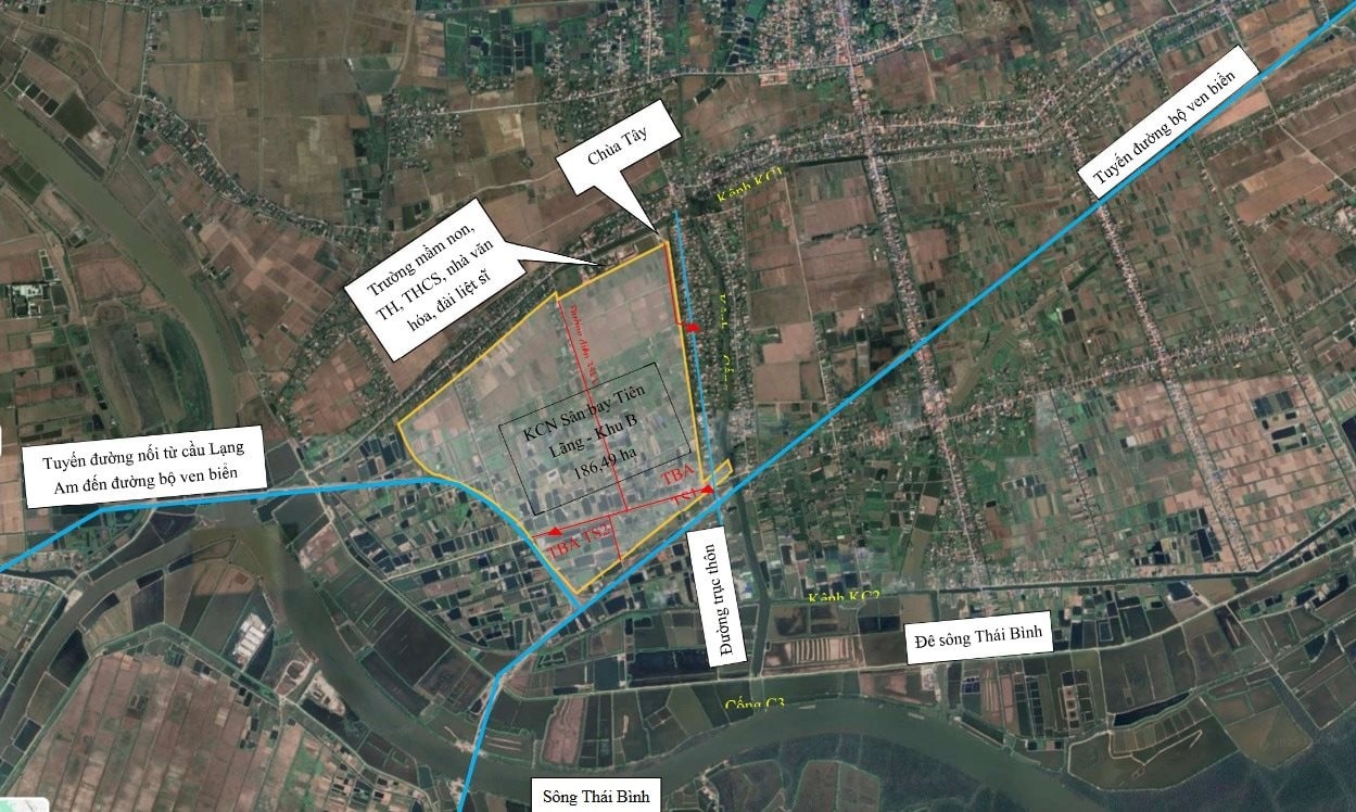 Hải Phòng đón tin vui: Sẽ khởi công KCN sân bay Tiên Lãng (khu B) quy mô gần 190 ha vào dịp 19/12 tới - Ảnh 1
