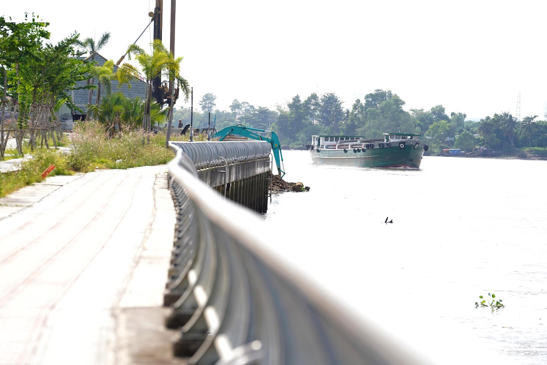 Cận cảnh đường view sông đẹp nhất Đồng Nai trước ngày thông xe - Ảnh 11