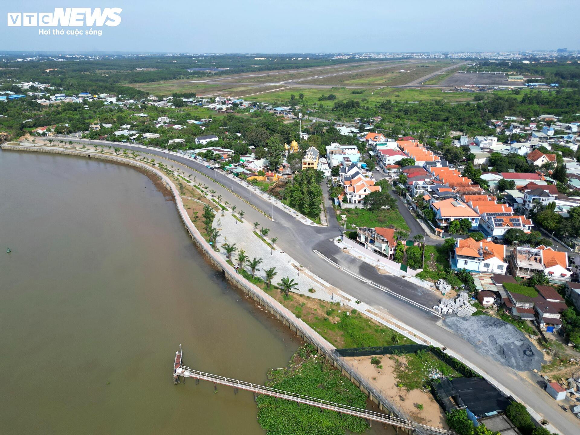 Cận cảnh đường view sông đẹp nhất Đồng Nai trước ngày thông xe - Ảnh 13