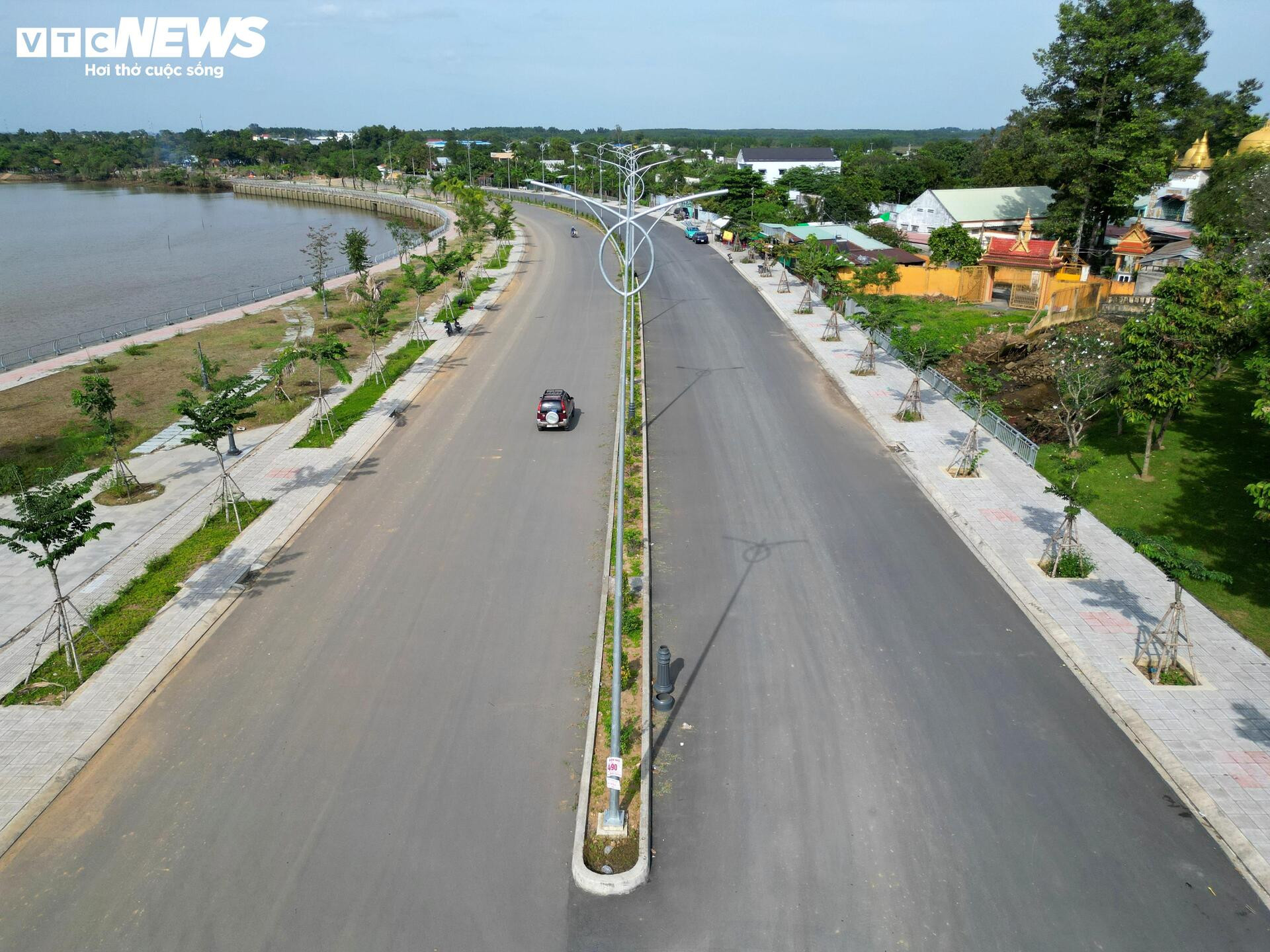 Cận cảnh đường view sông đẹp nhất Đồng Nai trước ngày thông xe - Ảnh 2