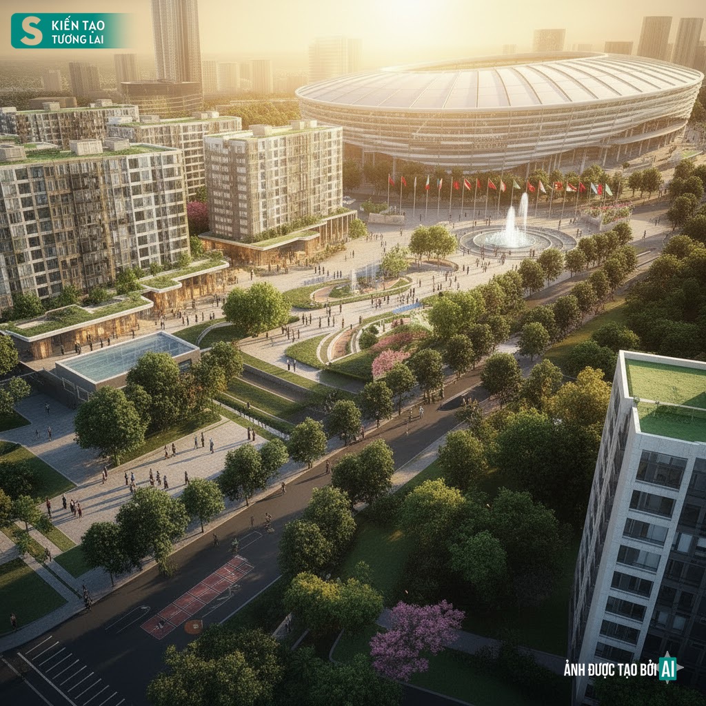 Chưa từng có: TP của Việt Nam sẽ có đô thị thể thao đẳng cấp Olympic rộng 16.000 ha khiến khu vực trầm trồ - Ảnh 5
