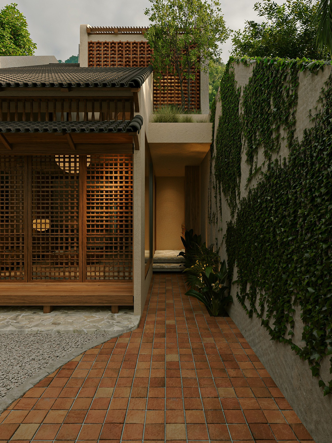 Ngôi nhà thiết kế đậm phong cách truyền thống miền Bắc - Ảnh 3