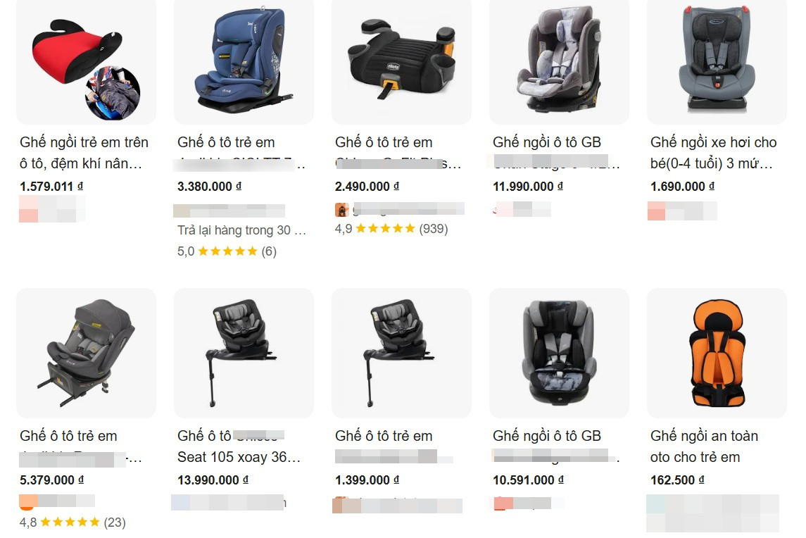 Bắt buộc lắp ghế trẻ em trên ô tô: Ồ ạt đặt mua, giá tăng chóng mặt - Ảnh 1