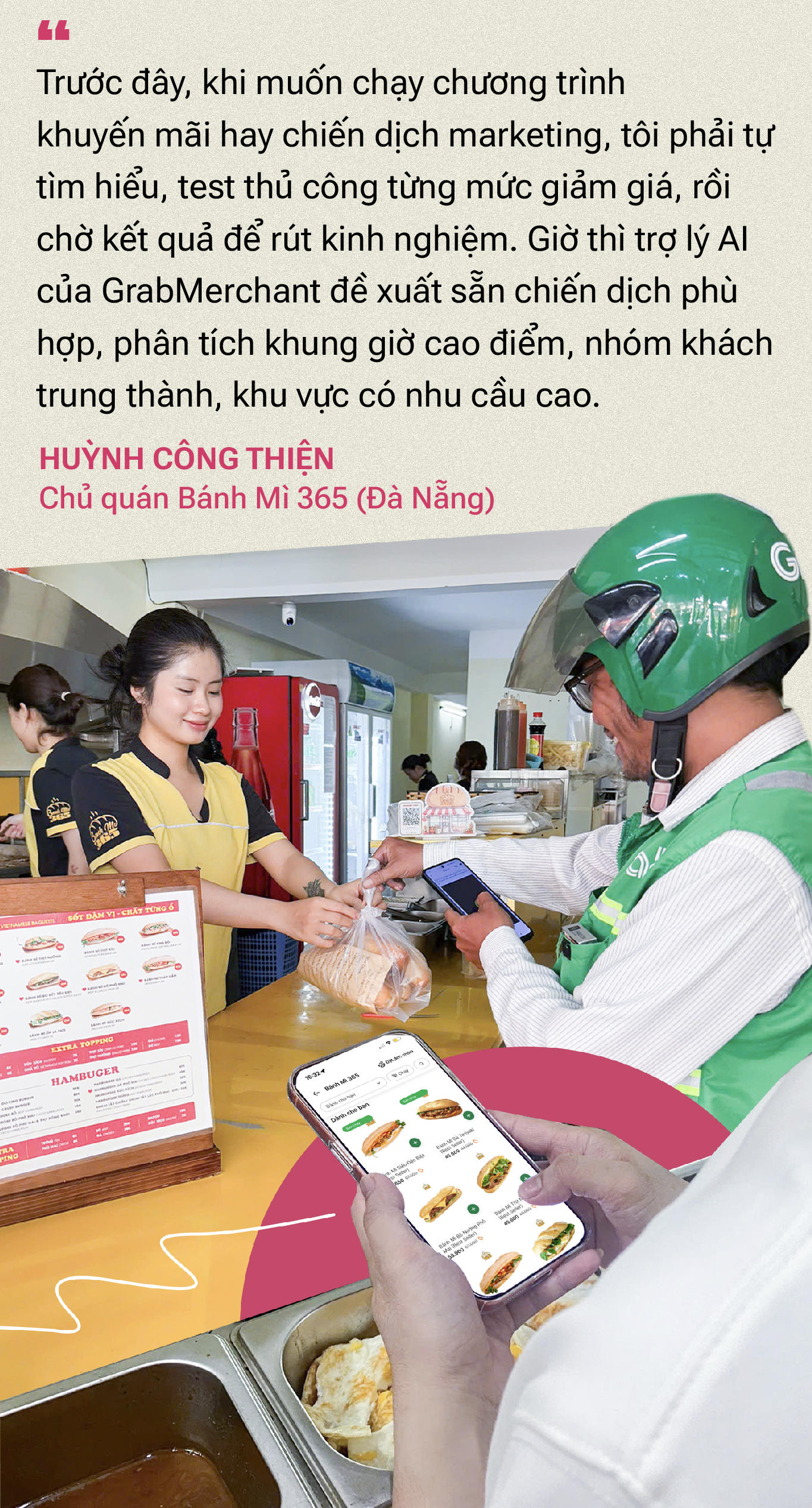 Hai quán ăn Đà Nẵng bùng nổ doanh thu sau khi “lên” app: Từ gian bếp nhỏ, xe đẩy vỉa hè đến quán “trứ danh” Đà Nẵng - Ảnh 3
