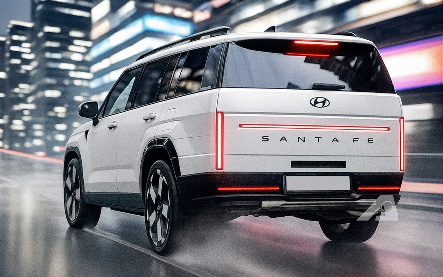 Hyundai Santa Fe sắp có bản điện không lo tìm trạm sạc: Có thể nạp điện bằng động cơ, ra mắt 2027, chạy được hơn 1.100km - Ảnh 4