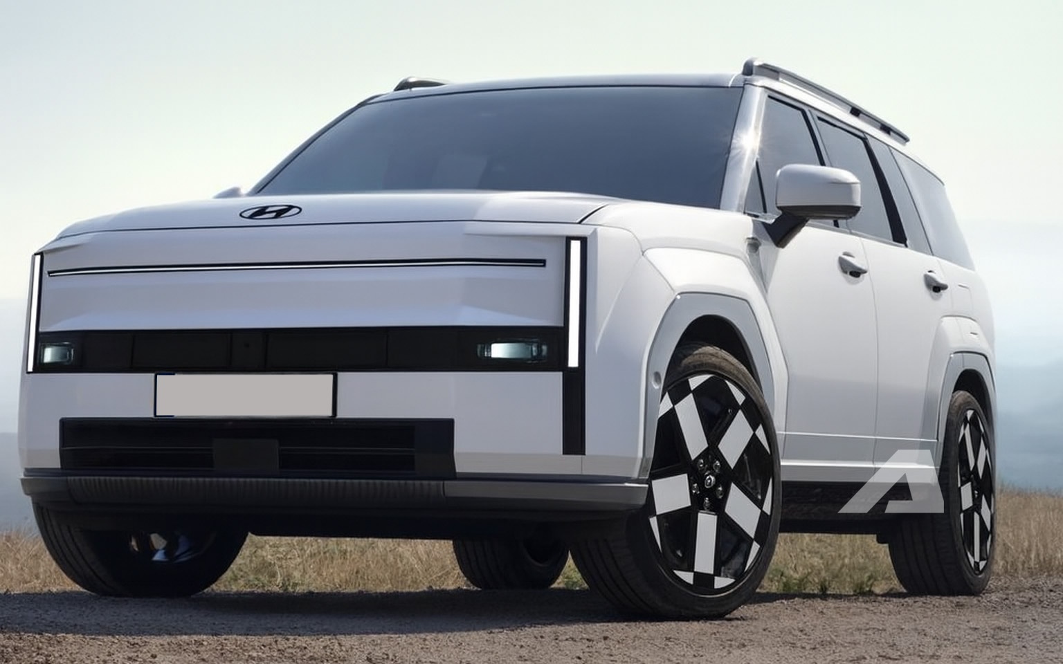 Hyundai Santa Fe sắp có bản điện không lo tìm trạm sạc: Có thể nạp điện bằng động cơ, ra mắt 2027, chạy được hơn 1.100km - Ảnh 3