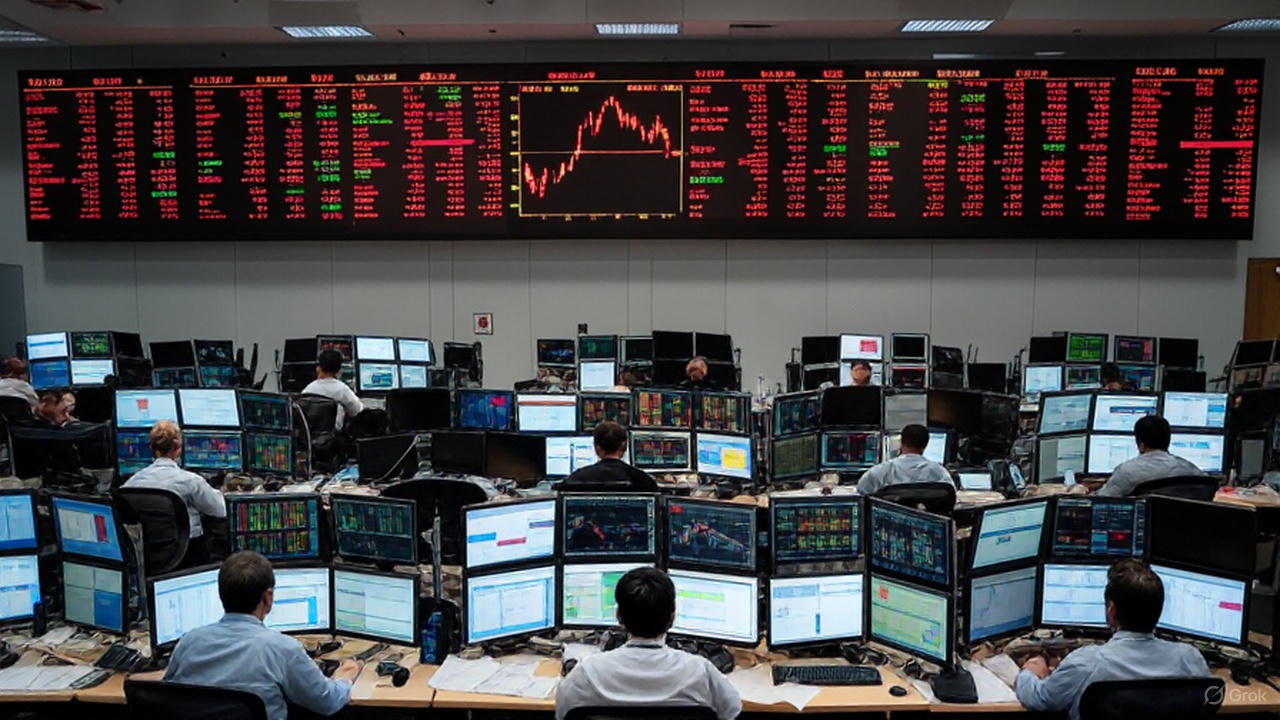 Chứng khoán giảm mạnh do áp lực chốt lời - Ảnh 1