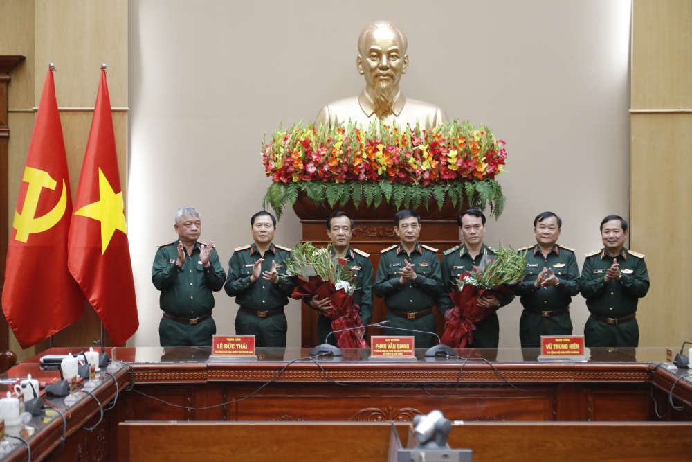 Đại tướng Phan Văn Giang chủ trì Hội nghị bàn giao chức vụ Tư lệnh Bộ đội Biên phòng - Ảnh 1