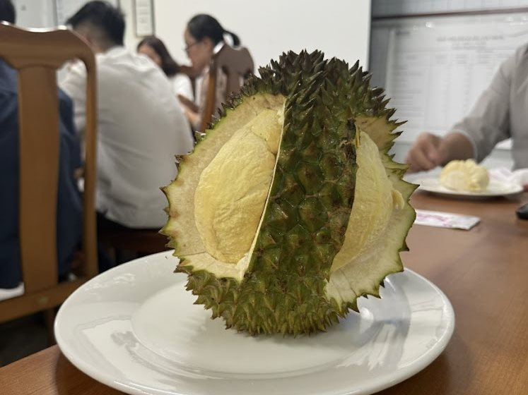 Xuất khẩu sầu riêng Việt từng sụt 69,4% vì rào cản Cadimi, Bầu Đức lộ 'át chủ bài': 1.600 ha ở Lào và kho lạnh 20.000 m² làm sầu riêng cấp đông chờ bán trái vụ giá cao hơn 50% - Ảnh 2