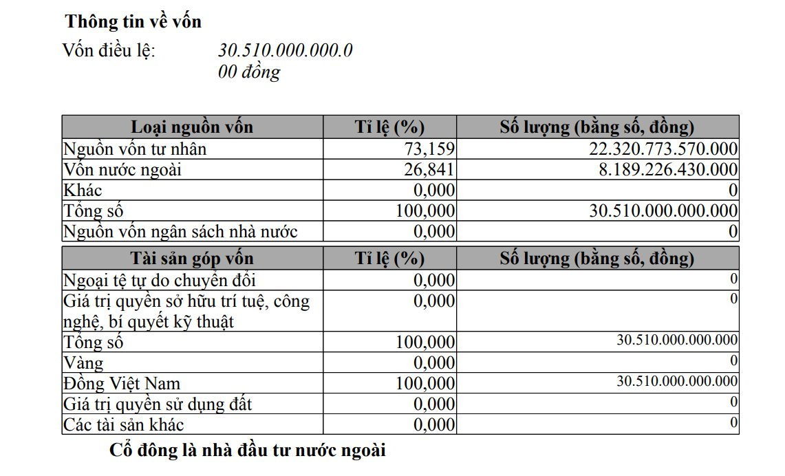 THACO công bố 108 nhà đầu tư nước ngoài nắm 26,8% vốn điều lệ, JC&C của Singapore nắm 26,6%, có nhiều tên cá nhân Hàn Quốc - Ảnh 1