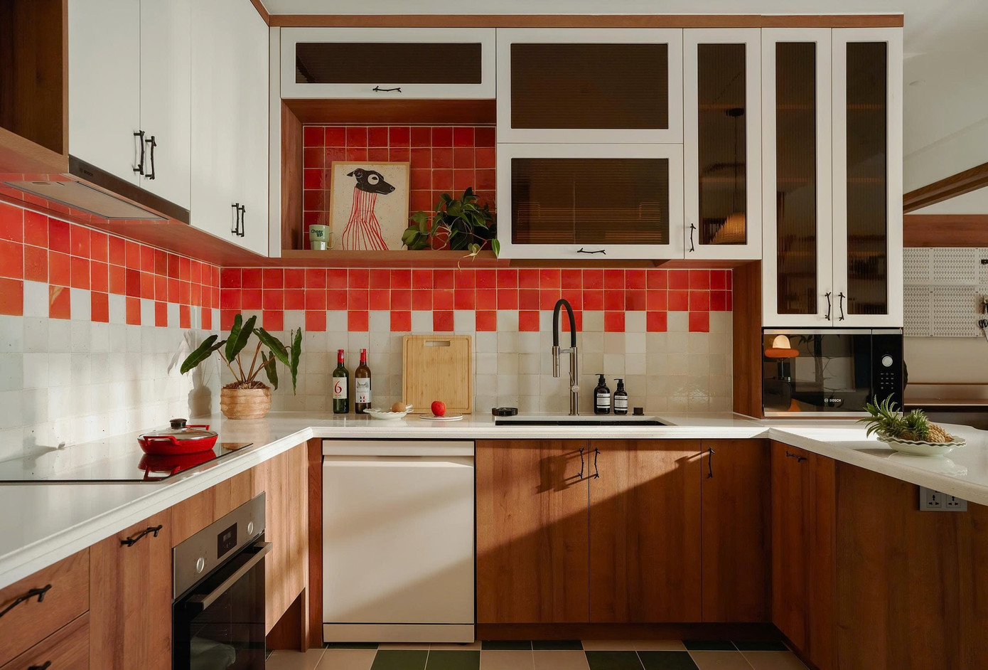 Căn hộ 100m2 dung hòa phong cách Mid-century và yếu tố bản địa - Ảnh 5