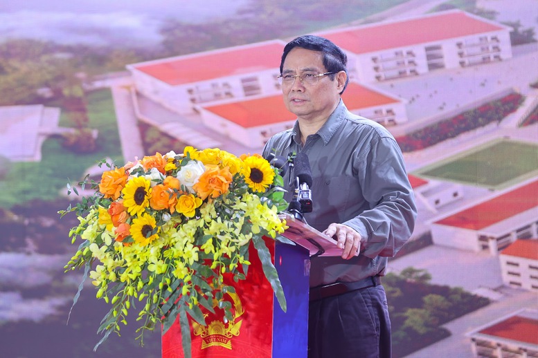 TỔNG THUẬT: Khởi công xây dựng các trường phổ thông nội trú tại các xã biên giới đất liền - Ảnh 3