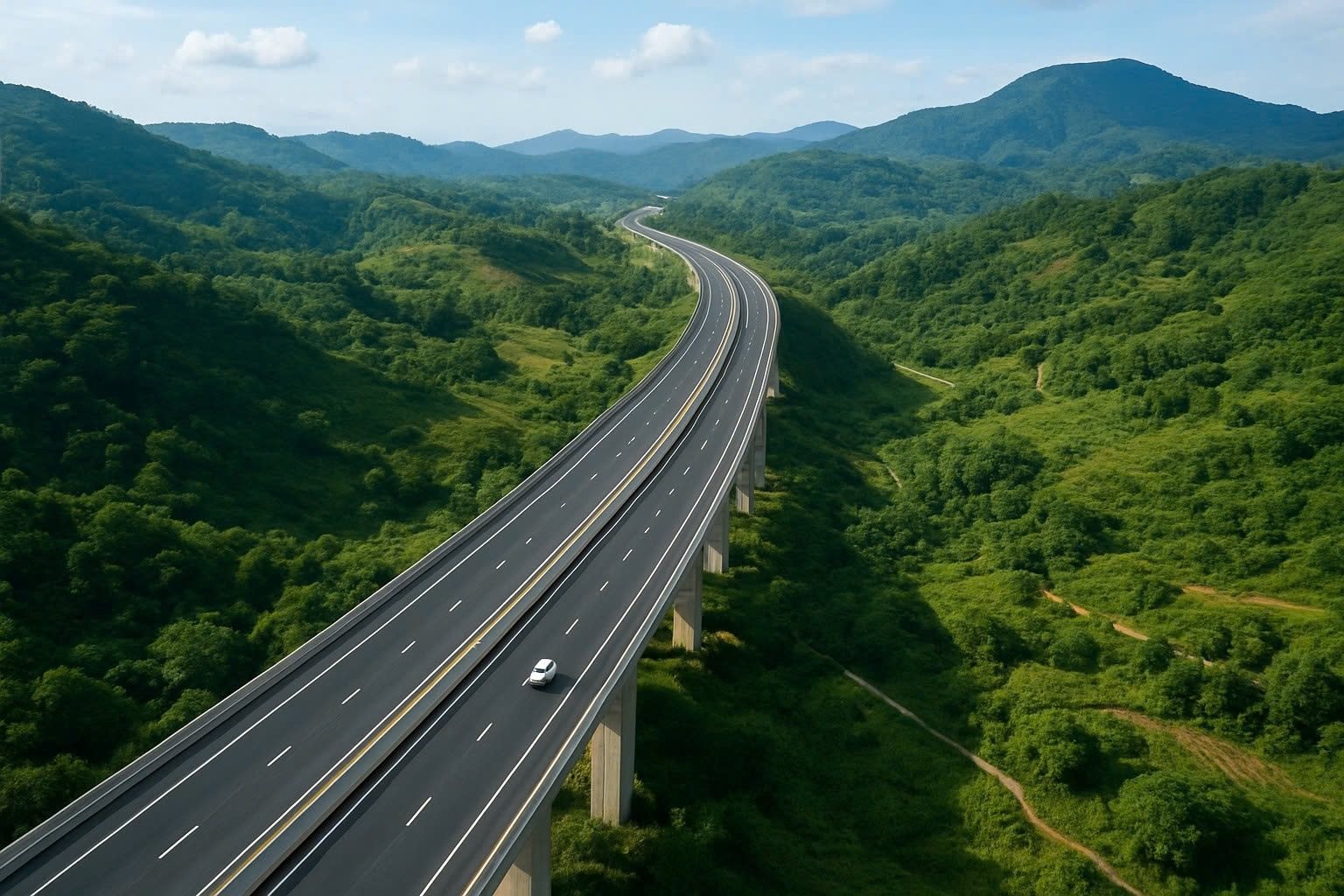 Gia Nghĩa - Bảo Lộc - Phan Thiết sẽ là cao tốc xanh, thông minh và an toàn vùng đồi núi khi xảy ra sạt trượt - Ảnh 1