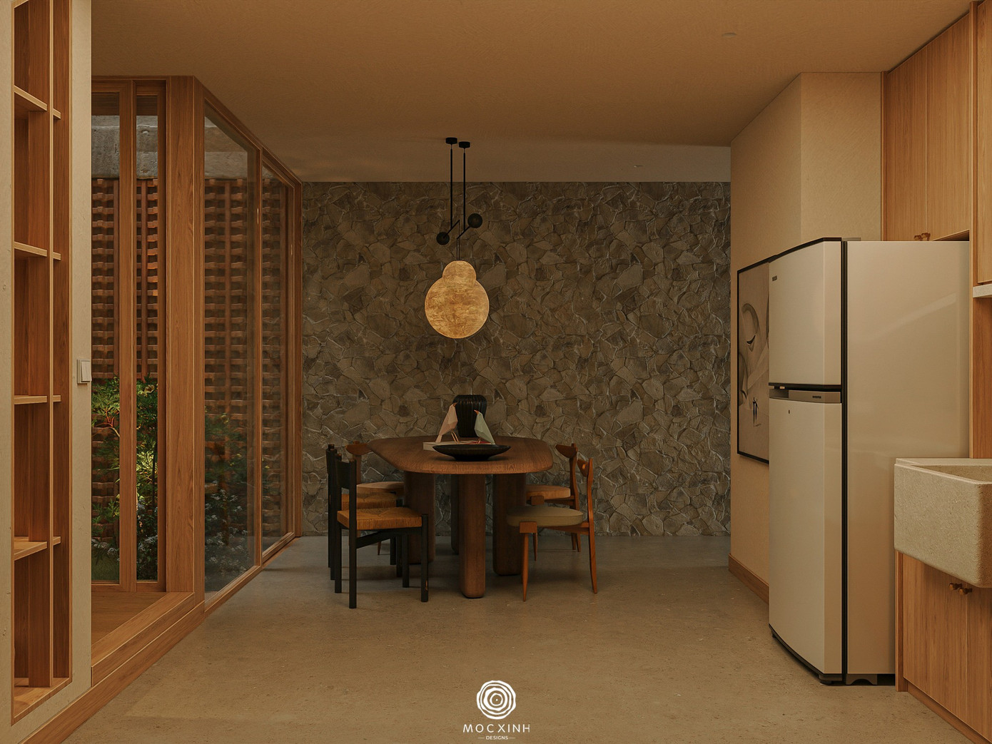 Ngôi nhà thiết kế đậm phong cách truyền thống miền Bắc - Ảnh 15