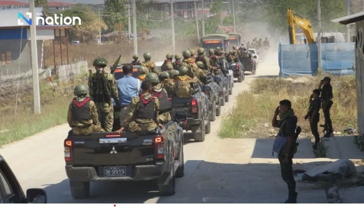 Myanmar phong tỏa trung tâm lừa đảo, bắt giữ gần 350 người nước ngoài - Ảnh 2