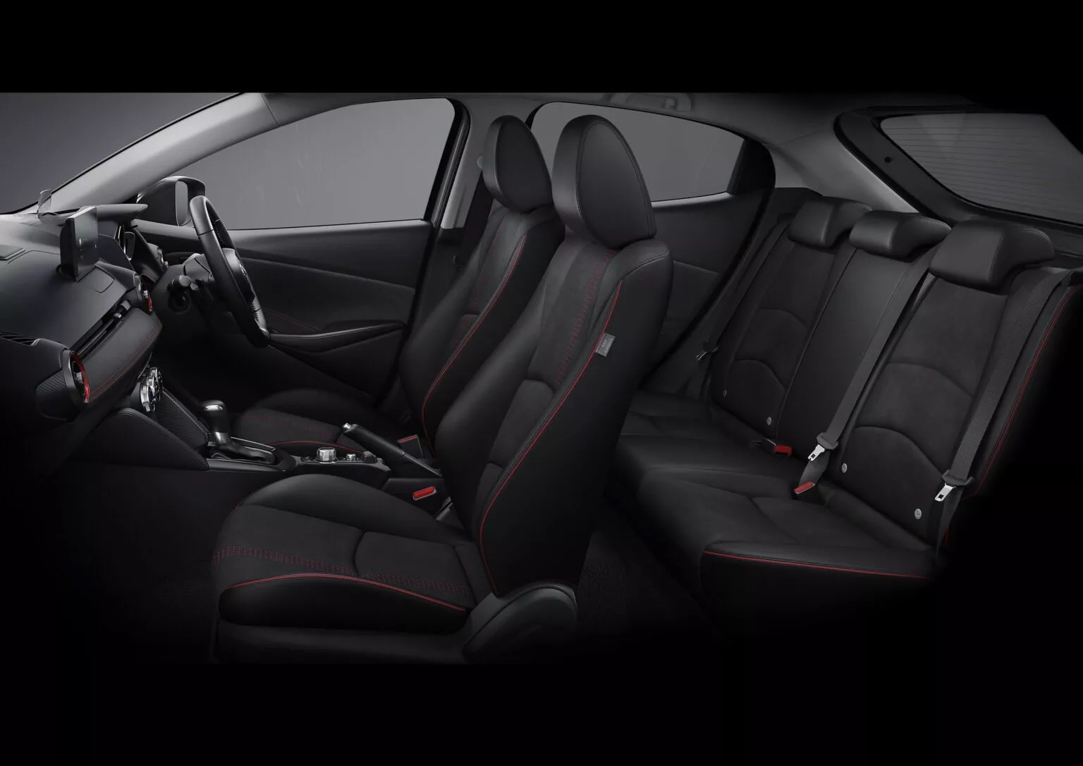 Mazda2 2026 ra mắt: Màn hình lớn, camera 360, có cả bản độ như xe đua - Ảnh 13