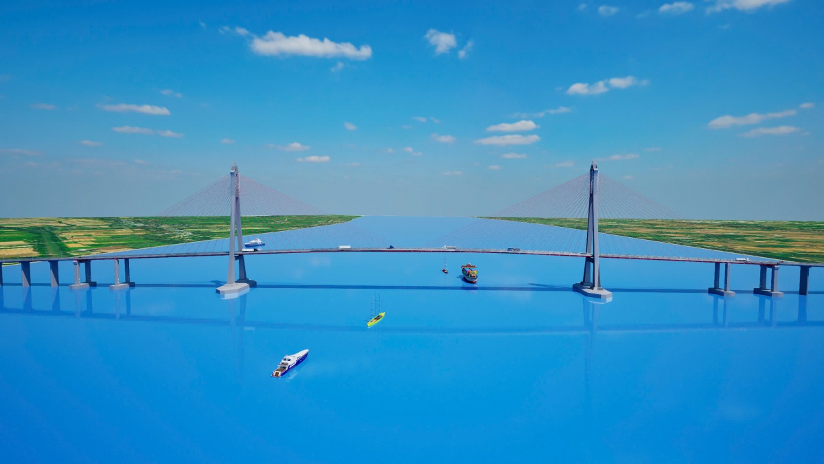 Đèo Cả báo tin vui: Cầu có trụ tháp cao tương đương tòa nhà 35 tầng, nhịp chính dài thứ 2 Việt Nam vừa vượt tiến độ - Ảnh 2