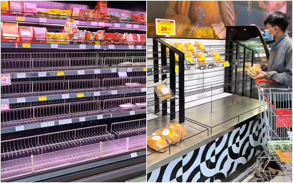 Cảnh tượng "đi mua không sót một thứ gì" trước khi bão cuồng phong Kalmaegi đổ bộ hôm nay! - Ảnh 6