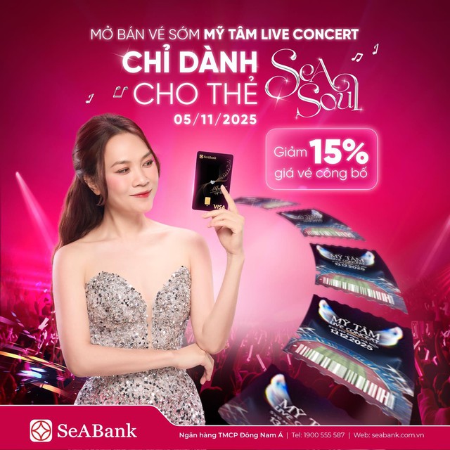 SeASoul mang đến hành trình trọn vẹn cho khán giả tại Mỹ Tâm Live Concert 2025 - Ảnh 1