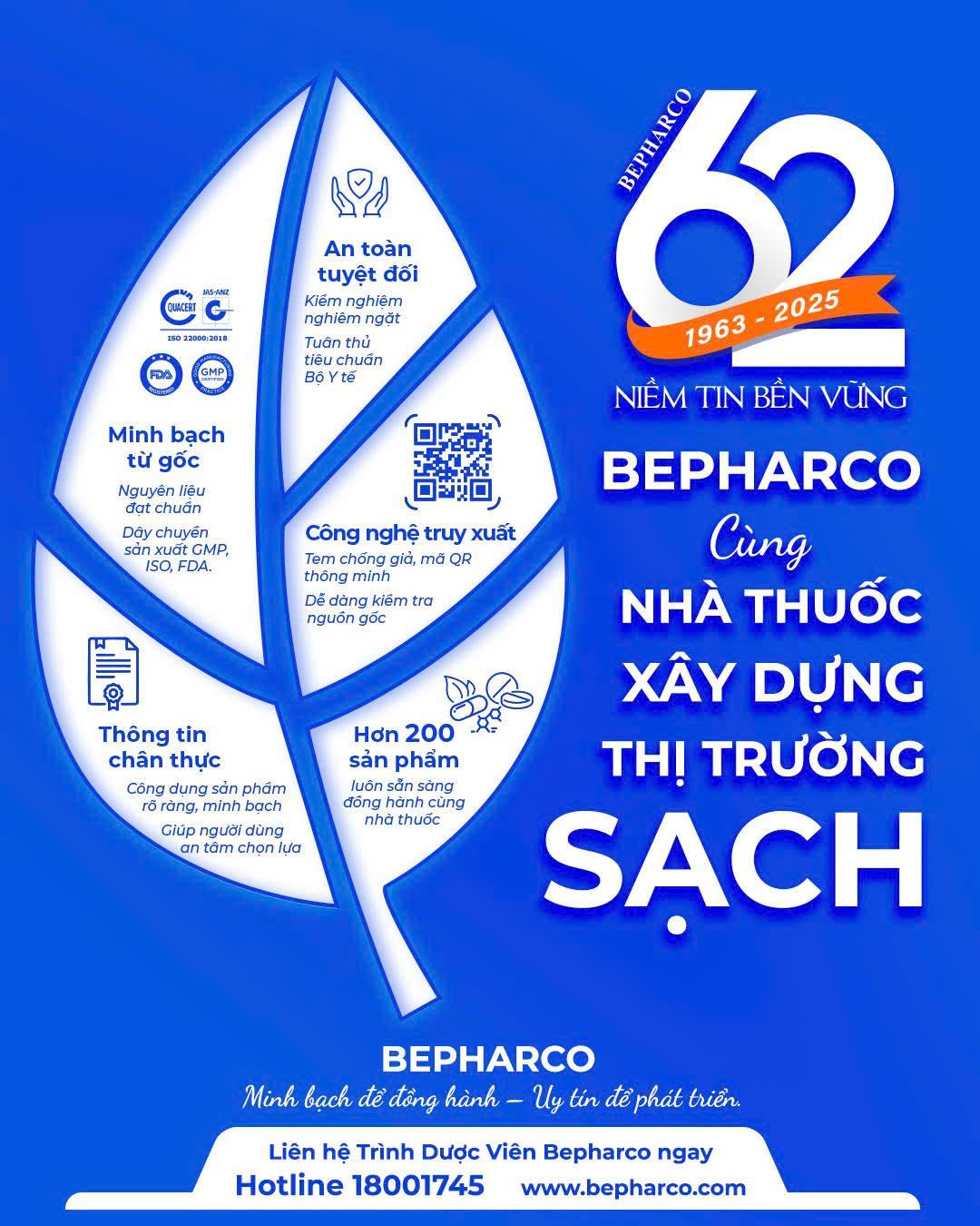 Hành trình Bepharco: Từ di sản 60 năm đến sứ mệnh ươm mầm tài năng Dược sĩ - Ảnh 1