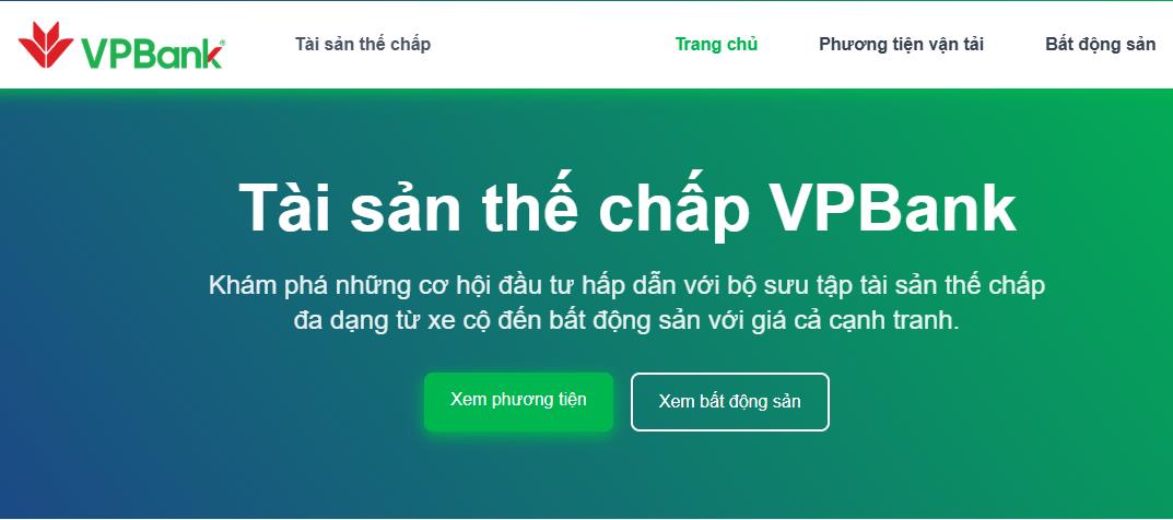 VPBank thanh lý tài sản đảm bảo, giá thấp hơn thị trường 10-20% - Ảnh 1