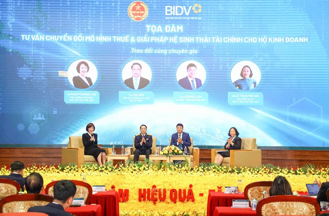 BIDV cùng ngành Thuế đồng hành hỗ trợ hộ kinh doanh chuyển đổi, bứt phá - Ảnh 1