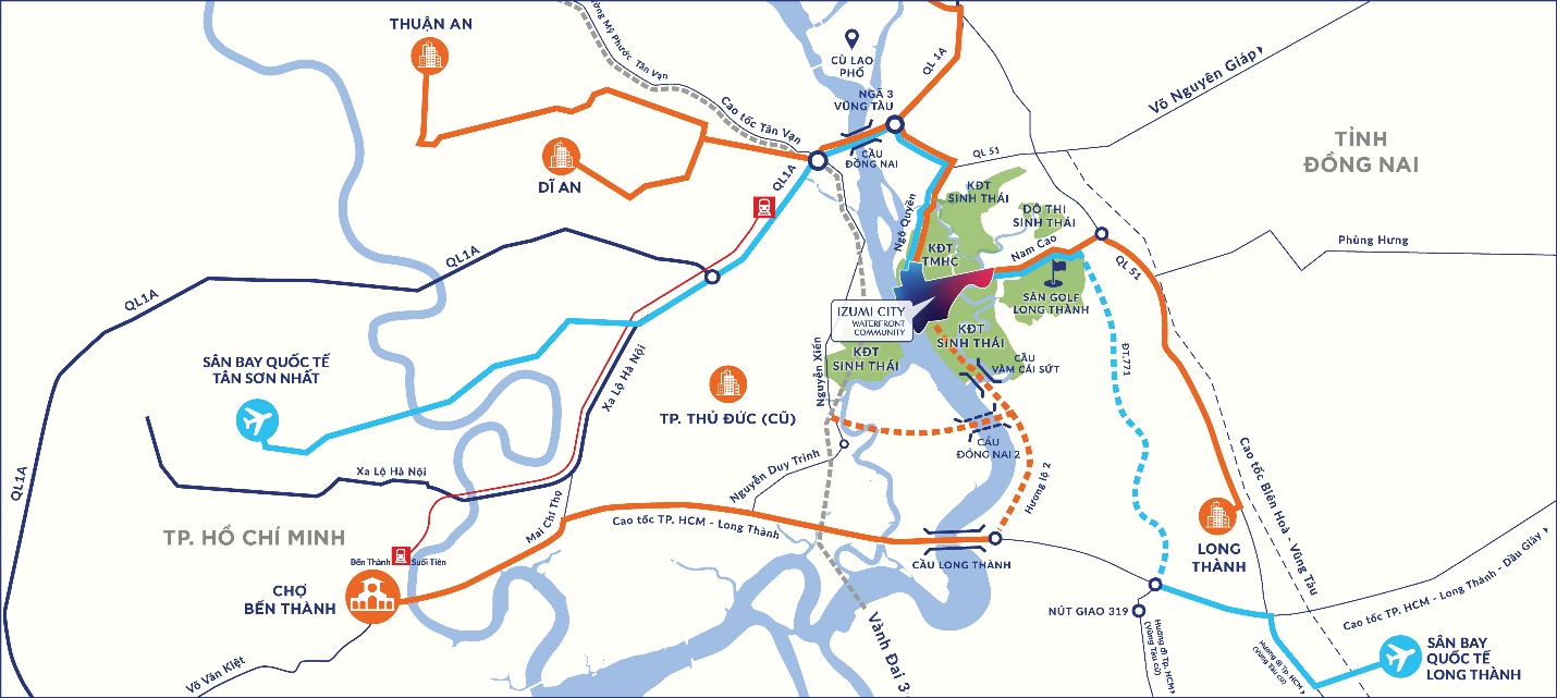 Chiến lược phát triển hạ tầng phía Đông TP.HCM thu hút nhà đầu tư đến với Izumi City - Ảnh 1