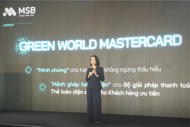 MSB Mastercard Green World: Hành trình xanh cho những nhà lãnh đạo tiên phong - Ảnh 2