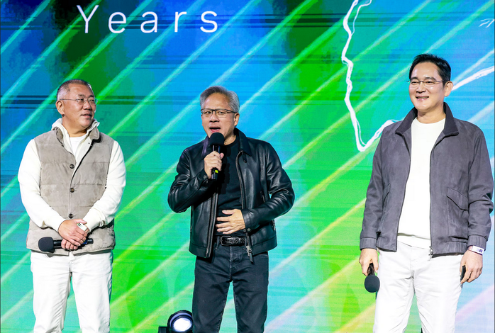 Tiết lộ bất ngờ của CEO Nvidia tại Hàn Quốc trước "bữa tối gà bia" - Ảnh 1