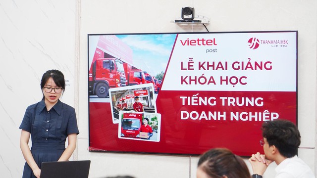 Thanhmaihsk bắt tay Viettel Post Hà Nội đào tạo nhân lực tiếng Trung cho logistics Việt Nam - Ảnh 2