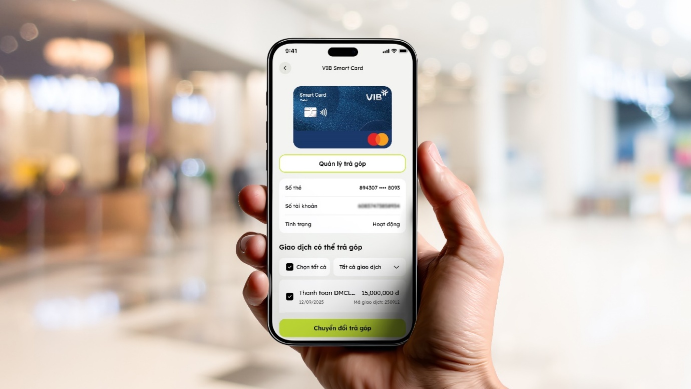 Giải pháp trả góp trên thẻ thanh toán: VIB định nghĩa lại trải nghiệm tài chính cá nhân - Ảnh 2