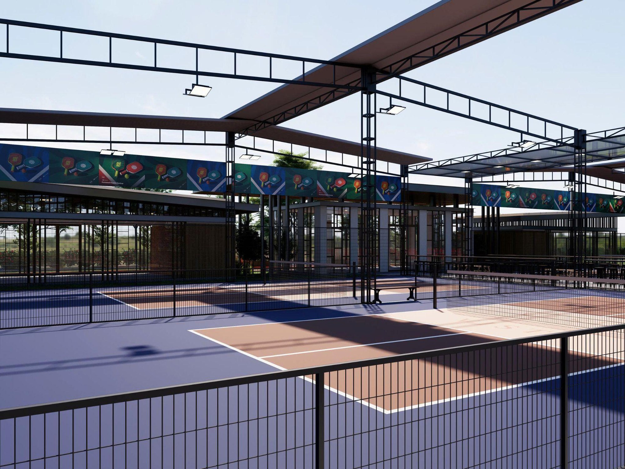 SJ Group triển khai cụm 8 sân pickleball tại khu đô thị Vista Nam An Khánh - Ảnh 2