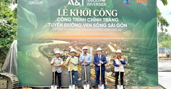 A&T Group chính thức khởi công chỉnh trang tuyến đường ven sông Sài Gòn