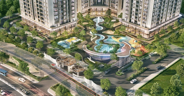 Suối Harmonia trong lòng Greenera Southmark kể chuyện một đô thị biết thở